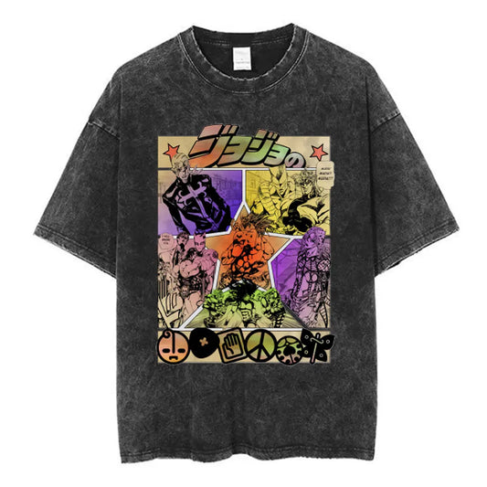 Jojo Bizarre Adventure Vintage Oversized